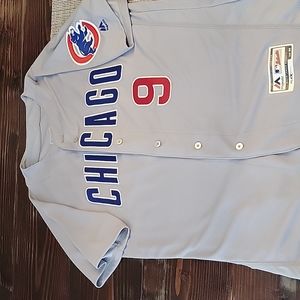 Authentic Chicago Cubs Javier Baez Jersey Majestic 44